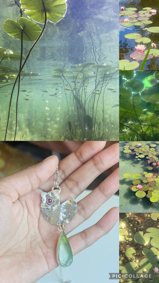 Lily Pad Necklace