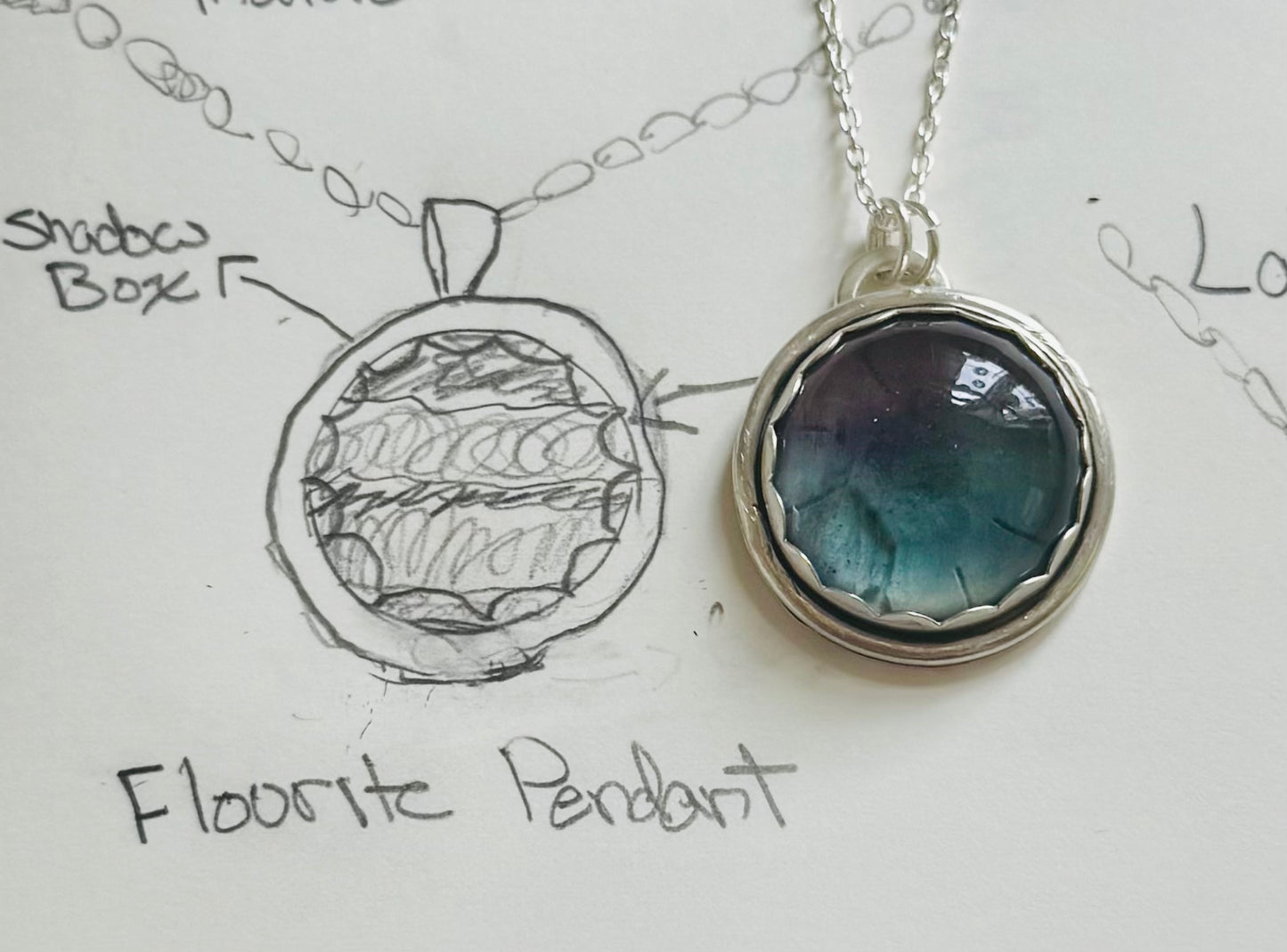 Hidden Flower Aurora Necklace
