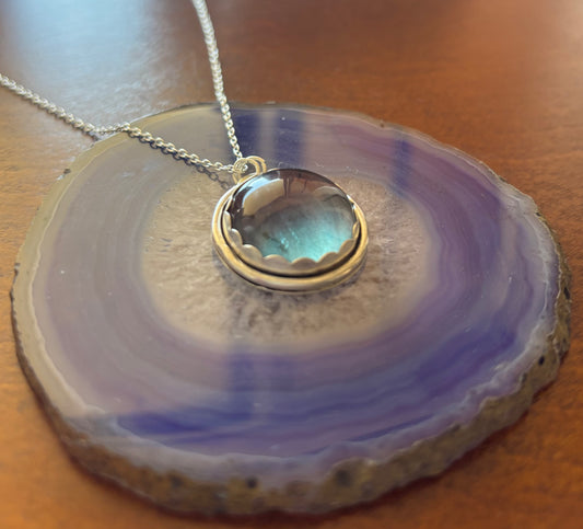Hidden Flower Aurora Necklace